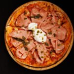 Pizza Mortadela Pistacho