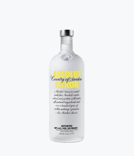 Vodka Absolute Citron